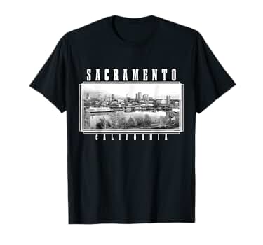 新品未使用 USA製 CALIFORNIA STORY SACRAMENTO Amazon.com: Sacramento California Vintage Souvenir Skyline